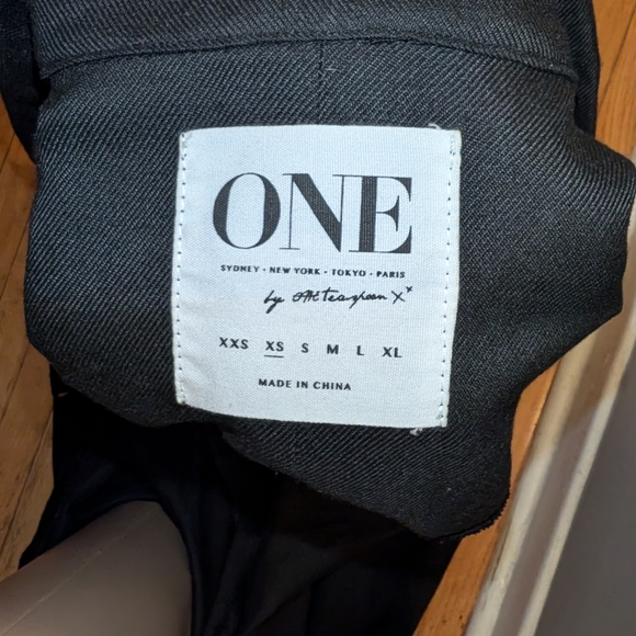 ONE TEASPOON Black Jumpsuit. Double breasted. Drop crotch. Black. XS - Picture 2 of 11